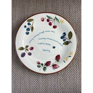 Longaberger Fruit Medley Berries 11.25" Sharing Charger